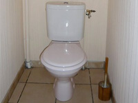 Kit lavabo WiCi Concept adaptable sur WC avec habillage meuble, M et Mme G (40) - 1 sur 3 (avant)