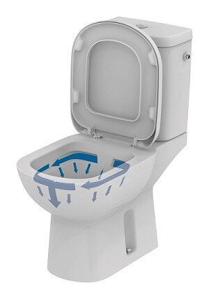 Pack WC sans bride Kheops t311001 de Ideal Standard