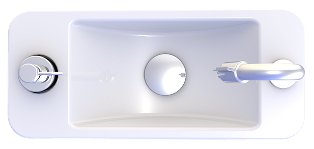 Lavabo WC : vasque WiCi Next
