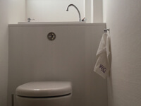 WC suspendu avec vasque lave-mains WiCi Bati - Monsieur I (68)