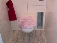 WC suspendu avec lave-main compact WiCi Next - Monsieur P (DE)