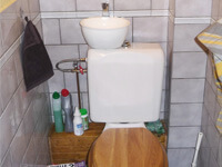 Kit lavabo WiCi Mini adaptable sur WC existant - Monsieur et Madame F (68)