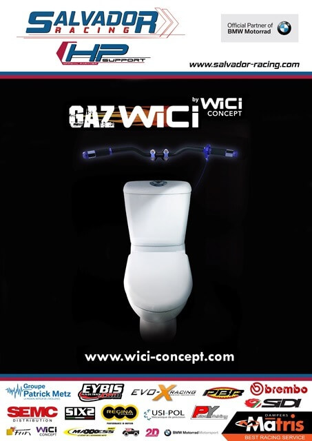 Gaz WiCi, kit de transformation pour WC
