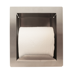 Distributeur de papier toilette encastrable