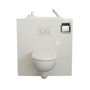 Distributeur de papier toilette encastrable