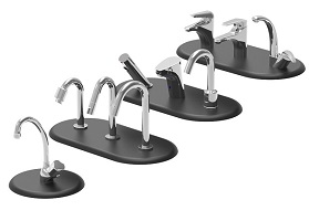 Gamme de robinets WC lave-mains