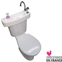 WiCi Concept, kit lave-mains adaptable sur WC