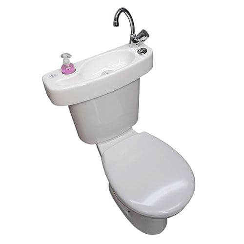 WiCi Concept le kit lave-mains adaptable sur tous les WC 