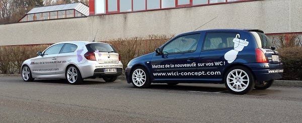 Véhicule WiCi Concept BMW WC lave-mains