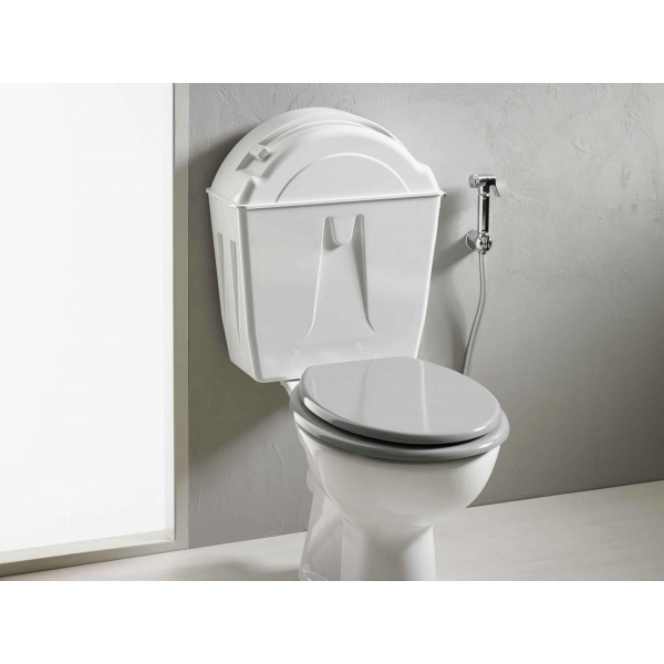 Chasse d'eau rotative avec cuvette WC compacte