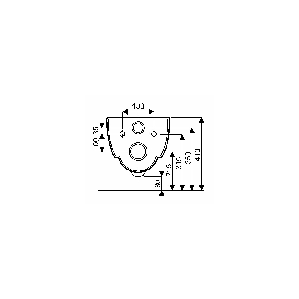 Cuvette WC suspendue PRIMA RIMFREE ALLIA - Robinet&Co