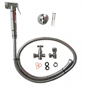 Metal chrome bidet sprayer