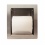 Toilet paper holder and paper storage container pack