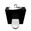 Geberit wall-hung toilet with large hand washbasin - standard configuration