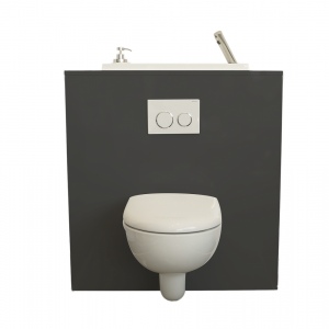 WC Geberit avec lave-mains WiCi Bati - Modèle Chicago