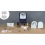 Geberit wall-hung toilet with large hand washbasin - standard configuration