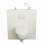 Geberit wall-hung toilet with large hand washbasin - standard configuration