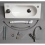 Geberit wall-hung toilet with large hand washbasin - standard configuration