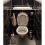 Geberit wall-hung toilet with large hand washbasin - standard configuration