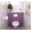 Geberit wall-hung toilet with large hand washbasin - standard configuration