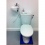 WiCi Mini, pack WC avec petit lave-mains - config standard