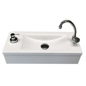 Disabled wash basin for public buildings