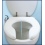Japanese toilet seat without electronics