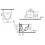 Cuvette WC Alterna Daily O compacte 49.5 cm