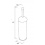 Standing toilet brush holder