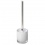 Toilet brush holder in thick plastic