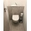 WiCi Free Flush, Handwaschbecken auf Geberit Wand-WC integriert