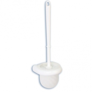 Plastic wall mounted toilet brush