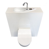WiCi Concept, kit lave-mains adaptable avec pack WC