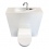 WiCi Free Flush, hand-wash sink incorporated in Geberit wall-hung toilet