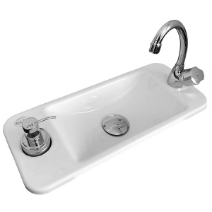 WiCi Next compact hand wash basin