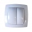 Geberit white pneumatic flush control plate