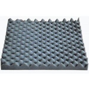Soundproofing acoustic foam for wall-hung toilets
