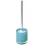 Toilet brush holder in thick plastic