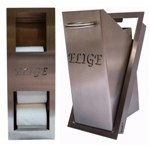 Paper storage container and garbage can pack