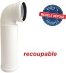 Coude rigide 90° recoupable Regiplast