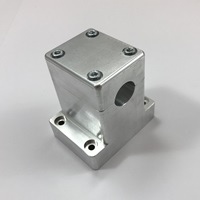 One-piece aluminum wall-mounted holder