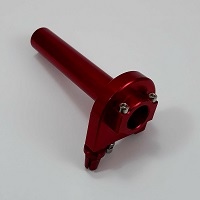 Red anodized aluminum