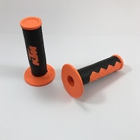 Black and orange rubber
